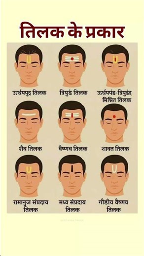 क्या आप जानते हैं? माथे पर तिलक लगाने का सही तरीका! 🤔 #shorts #gk #viral