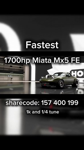 Mazda Miata FH6: Best Drag & Top-Speed Tune Codes