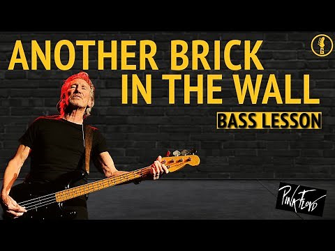 Easy Bass Tutorial Pink Floyd Another Brick in the Wall! (No.298)