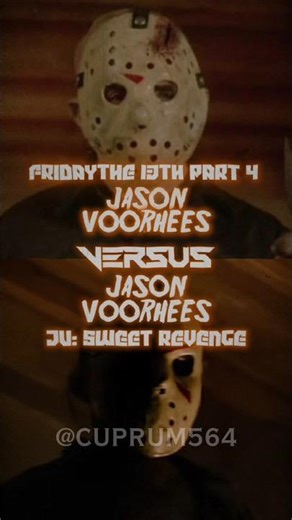 Part 4 Jason vs JUSR Jason #battle #shorts #edit #movies #jason #horror #phonk #slasher #f13th