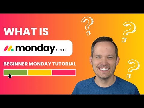 What is Monday.com? | Beginner Monday Tutorial