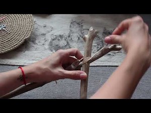 DIY: Making a Macrame Wall Clock / Macrame Wall Hanging / DreamCatcher