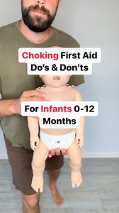 Choking First Aid Do's and Don'ts. Click the link in my bio and save 75% on life-saving CPR training! 🚨 | thrivetraininginstitute