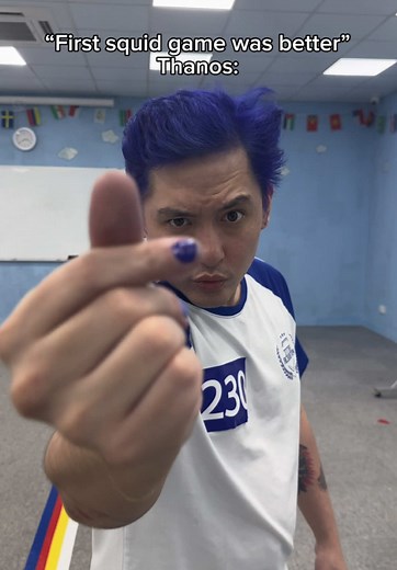 Thanos Edition: Bang Bang Bang in Squid Game