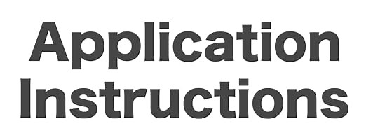 Application Instructions for Die Cut Vinyl Decal