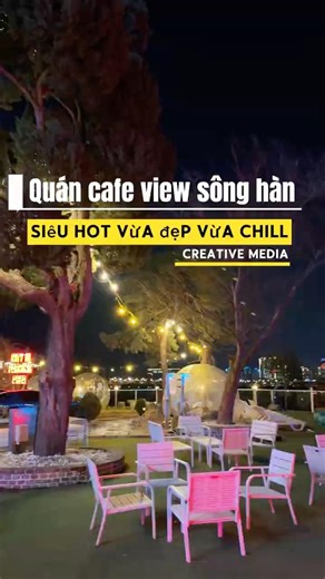 Quán cafe view sông hàn siêu đẹp mà đến giờ mới biết#reviewkorea #quancaffe #revie #koreacafe#city10