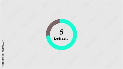 Seconds countdown timer animation, counting sub seconds neon numbers countdown animation .countdown timer animation video.