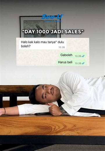 Gaboleh, beli sekarang — ide skit SeeUTissue untuk konten kreator