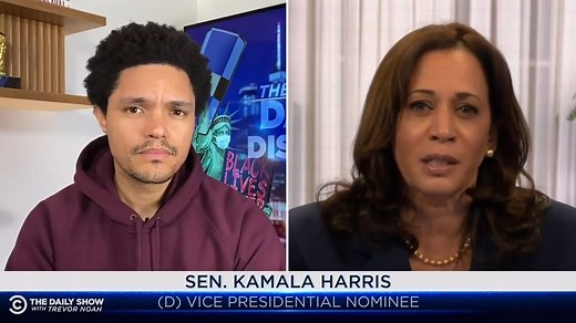 “We will create a national registry of police officers who break the law. ...We need a national standard for use of force.” - Kamala Harris on how she and Joe Biden will reform policing | The Daily Show