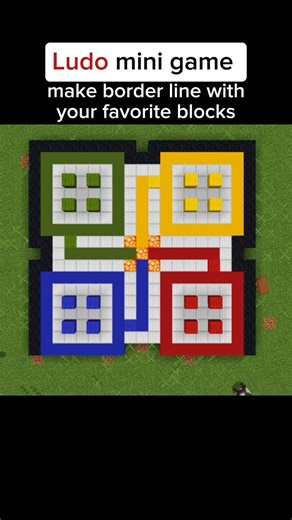 mini ludo tutorial #minecraft