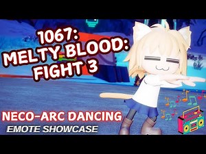 [PSO2 NGS] 1067: Melty Blood: Fight 3 - Emote Lobby Action - 1067「メルティブラッド：戦闘開始3」