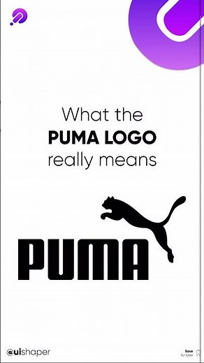 Hidden meaning behind the Puma logo