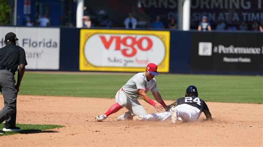 Stubbs retira a Domínguez en intento de robo  | 22/03/2026