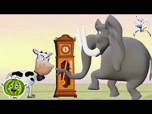 Hickory Dickory Dock || Super Simple Song AI48AI37 || Fun Nursery Rhyme for Kids || EduFam