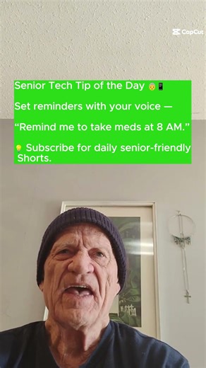 Senior Tech Tip of the Day 👵📱
