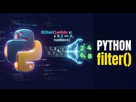76 🐍 Python filter() Function Explained | Filter Lists with Conditions