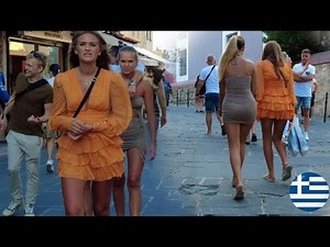 Walking Tour of Rhodes/Rhodos City, Greek Island, Summer 2023