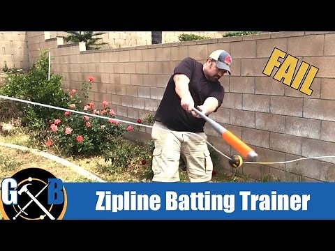 Make a DIY Baseball Swingline Trainer Batting Aid :: How To