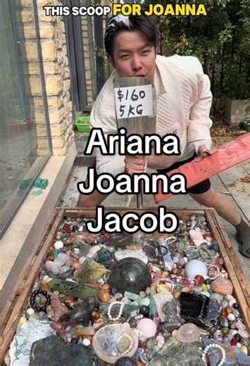 Crystal confetti for Arianna , Joanna and Jacob #crystalorderpacking #crystalwholesaler