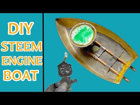 Mini Steam Engine Boat Build | Powerful & Simple DIY Tutorial