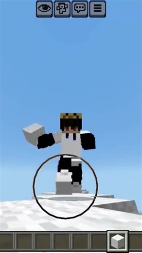 #minecraft الي مايعرف يسوي icebridge لقيت الحل💀🔥🤯😁