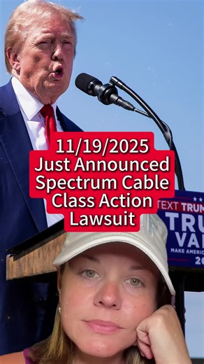 Finally! I thought I was crazy when my bills kept going up, and my Internet was even slower. #classaction #settlement #lawsuit #settlemate #classactionsettlement #money #spectrum #spectruminternet #spectrumcable