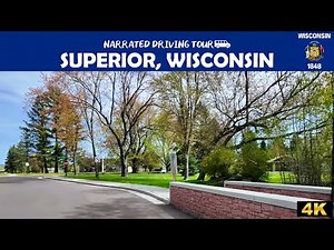 🏙️ Superior, Wisconsin 🚗 4K Drive