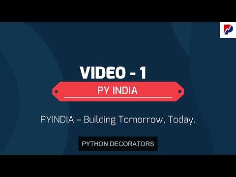 🚀 Python Decorators Explained from Scratch | Complete Beginner to Advanced Guide