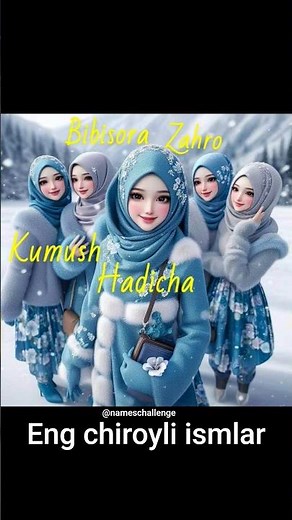 eng chiroyli qizlar ismlari