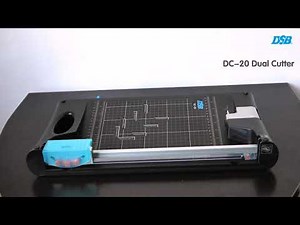 How to use a paper cutter and trimmer?
