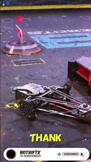 🤖⚔️ Hypershock vs MadCatter These bots go flying! #Shorts #youtubeshorts