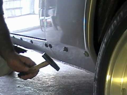 Fiat 124 sport coupe rocker panel trim clips install procedure.