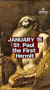 The Saint Who Chose the Desert Over the World | St. Paul the First Hermit (Jan 15)