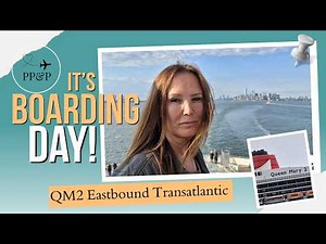 Boarding Queen Mary 2 in New York | Sailaway, First Dinner & Our First Evening Onboard