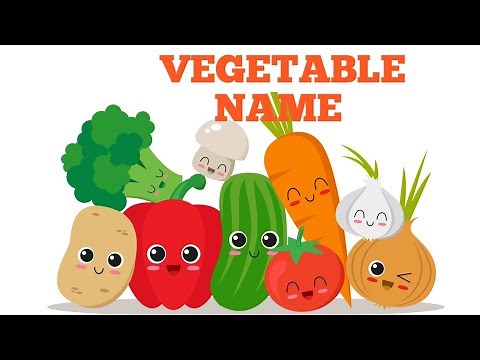 Vegetable Names with Pictures | Different Types Of Vegetables | Healthy Vegetables | Kids Learning