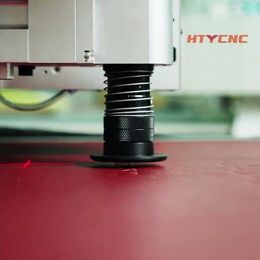 Car Floor Mat Vibrating Knife Cutting Machine