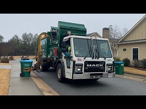 Waste Pro Mack LR Mcneilus ZR Side Loader