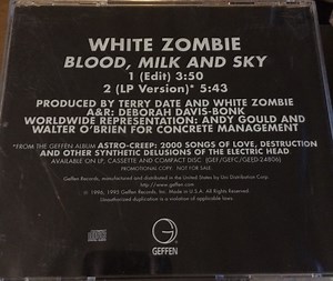 White Zombie - Blood, Milk and Sky