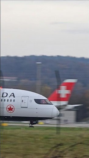 TAKEOFF 🛫 of AC881 (C-FVLQ) – Air Canada Boeing 787-9 Dreamliner at Zurich ZRH – 16.11.25