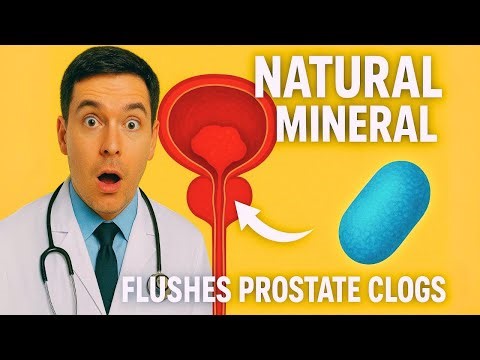 Shocking Discovery: Natural Mineral Flushes Prostate Clogs FAST | Prostate Health Breakthrough