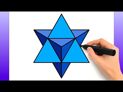 Cómo Dibujar Un Triángulo Geométrico 3d | Fácil Tutorial De Dibujo Paso A Paso