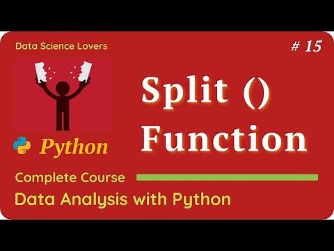 Basic Python Tutorial - 15 ... Split Function in Python | With Examples #python
