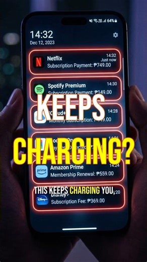 This Keeps Charging You… (Subscriptions)