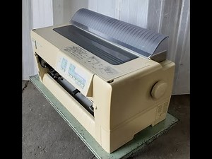 [中古]エプソン ドットインパクトプリンターVP5200（ACNO 026723）動作確認動画