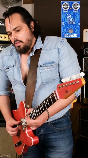 It's blues time! I am using the @pedalpawn Octone for that octave fuzz sound and a @macmullcustom HB Heartbreaker guitar #davidleviguitar #blues | David Levi Guitar