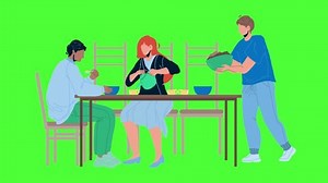 Business Dining Meeting Restaurant Animation Stock Footage Video (100% Royalty-free) 1068691310 | Shutterstock