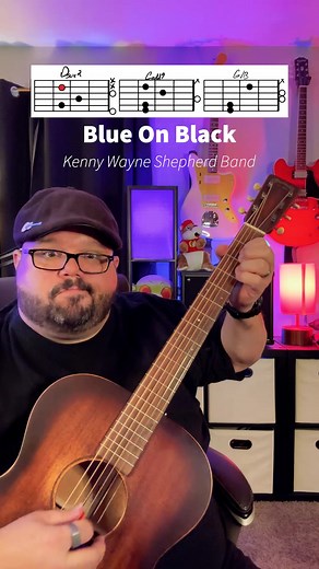 Blue On Black by the Kenny Wayne Shepherd Band Guitar Tutorial! Martin Guitar Kenny Wayne Shepherd #martinguitar #kennywayneshepherd #blueonblack #guitar #guitarra #guitare #music #musica #chevansmusic #musician #guitartutorial #acousticcover #learnguitar #musicteacher #guitarlessons #guitarteacher #guitaristsofinstagram #easy #beginner #chords #guitarchords #guitarist #guitaristsoftiktok #guitarists #guitariste #gitaro #kitarë #kitarr #gitarre #gitar #chitarra | Chas Evans