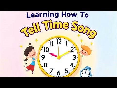 Learning How To Tell Time Song