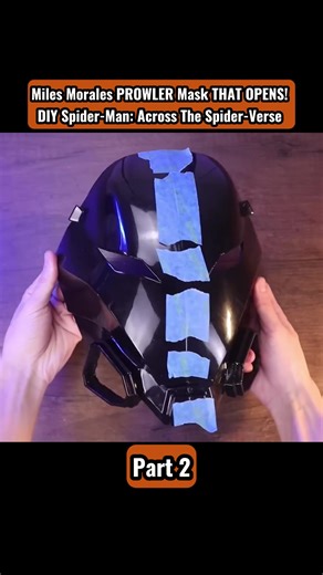 DIY Miles Morales Prowler Mask Tutorial
