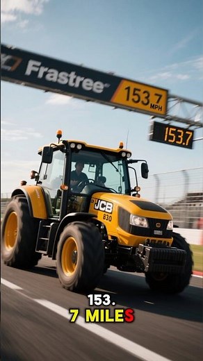 “JCB Fastrac 8330 – The World’s Fastest Heavy Tractor on Wheels!”
